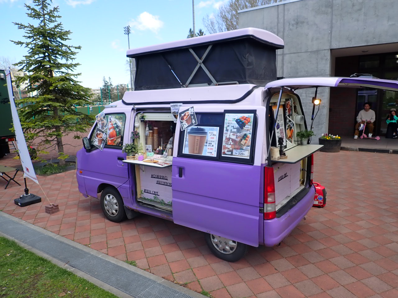 Fujiicaféの移動販売車