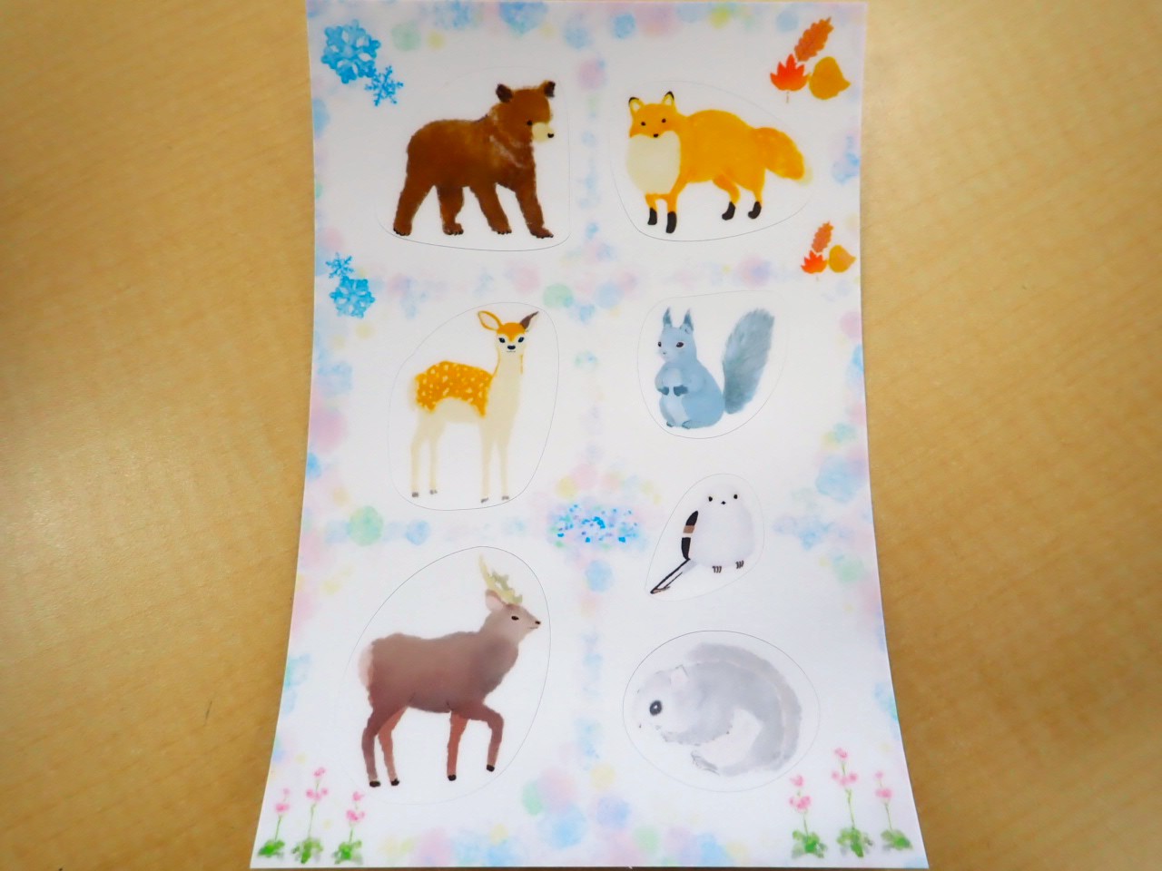 野生動物シール